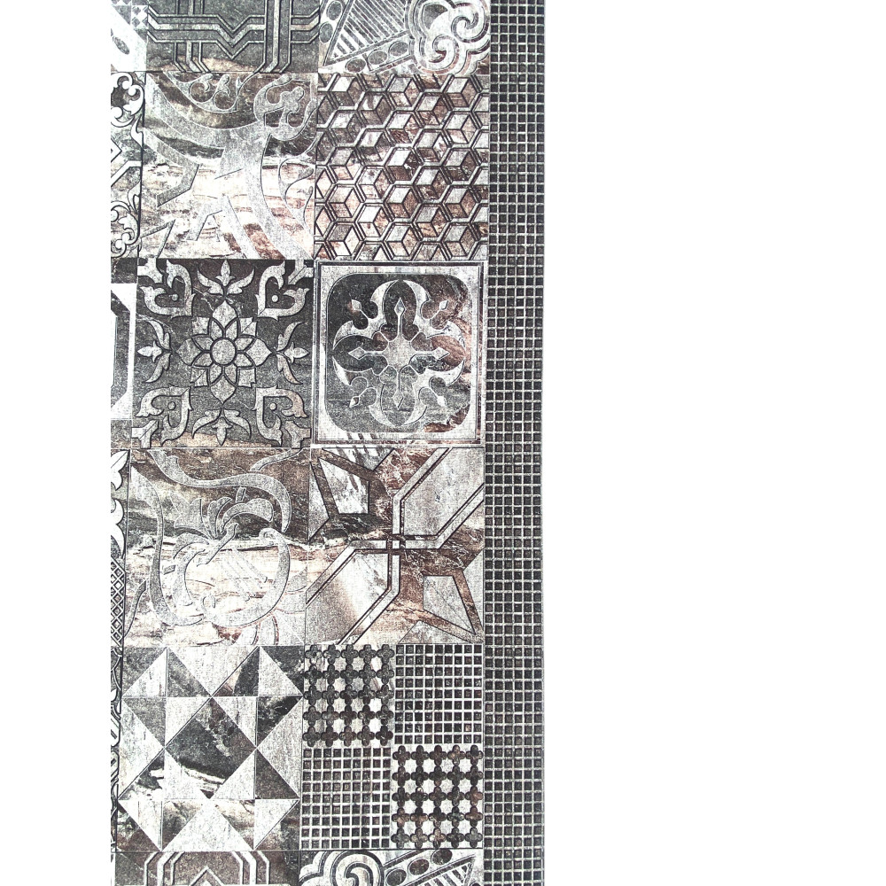 Antidérapant tapis de cuisine en coton, indestructible, imprimé avec des feuilles vertes