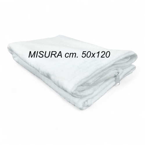 Federa protettiva per guanciale misura francese 50x120 cm
