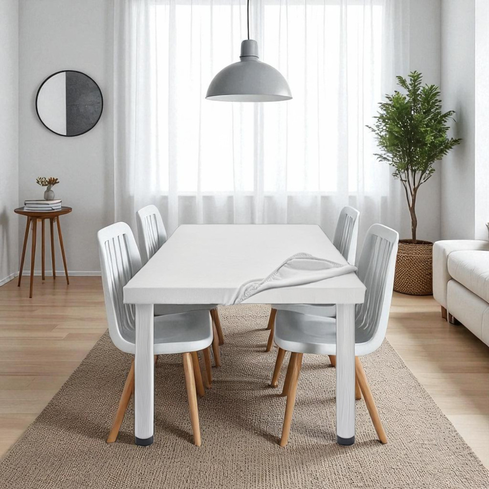 OXFORD Table Protector Sprungbrett unter der Tischdecke TABLE PROTECTOR Weiß
