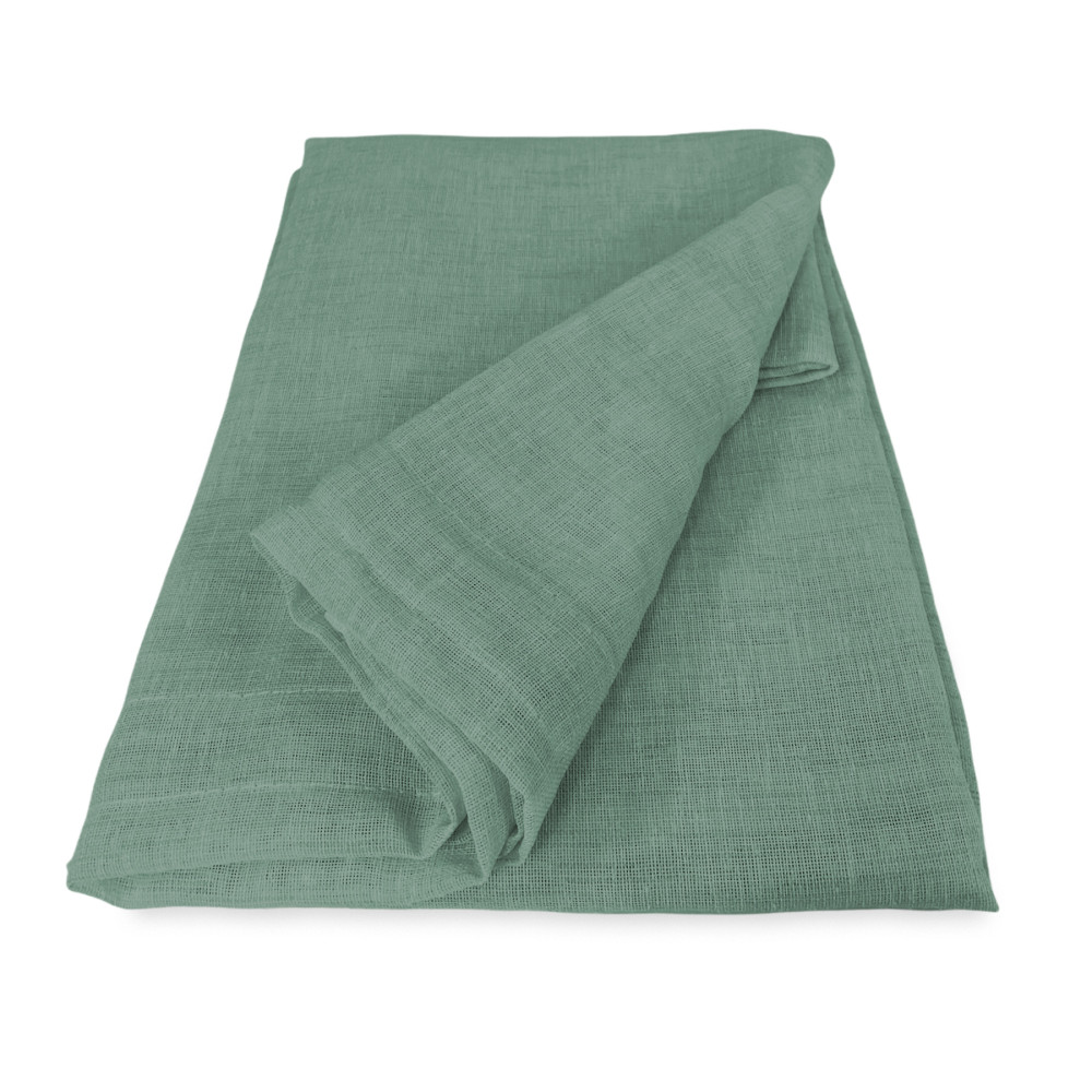 Rideaux SIMPLY Green emballés, deux feuilles de polyester semi-transparentes