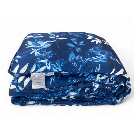 Stream winter double duvet 500 gr floral pattern midnight blue 80% feather 20% duvet 2