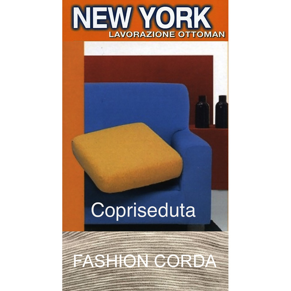 Housse de canapé mode corde extensible - New York, Made in Italy