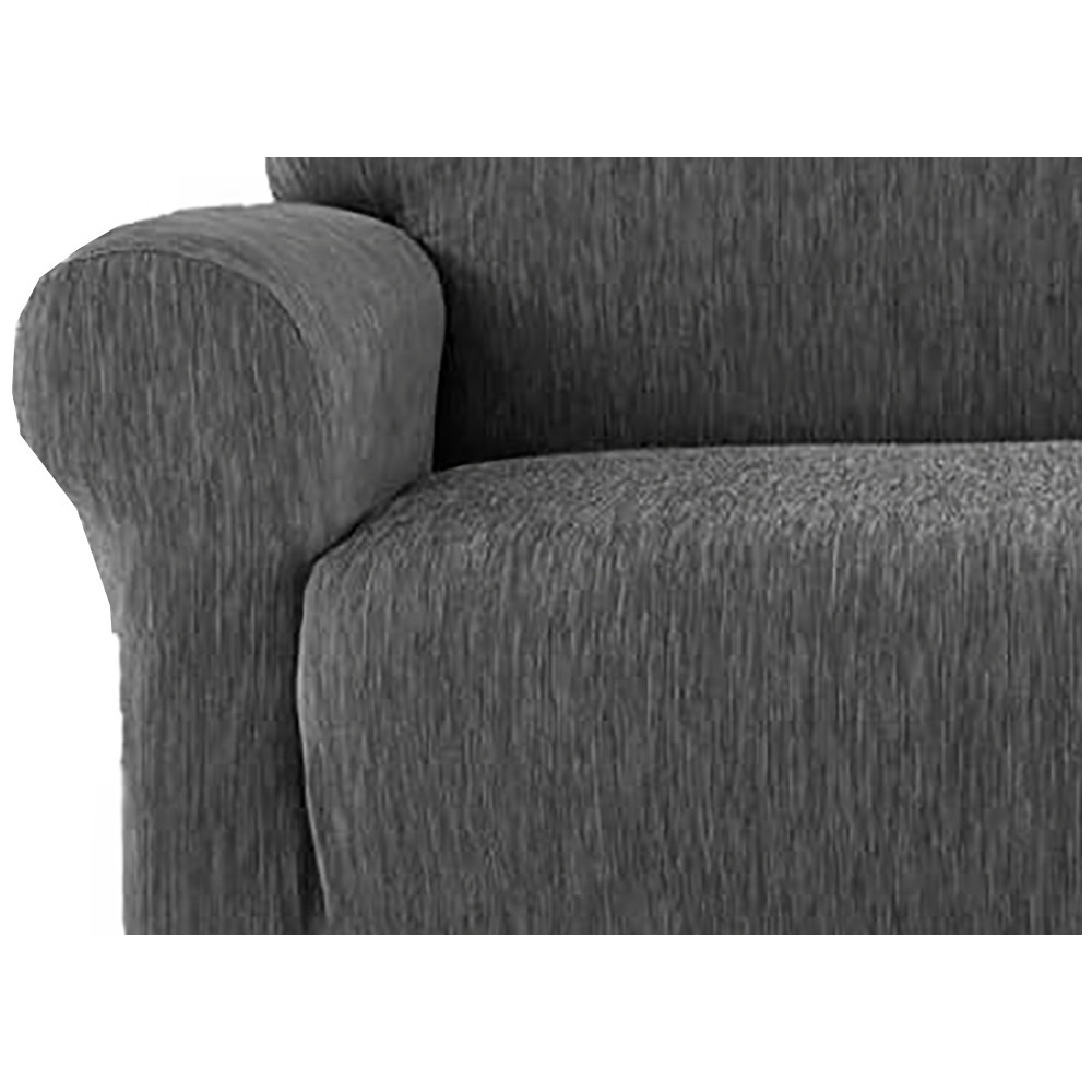 Funda de asiento de sofá elástica Cenere - Nueva York, hecha en Italia