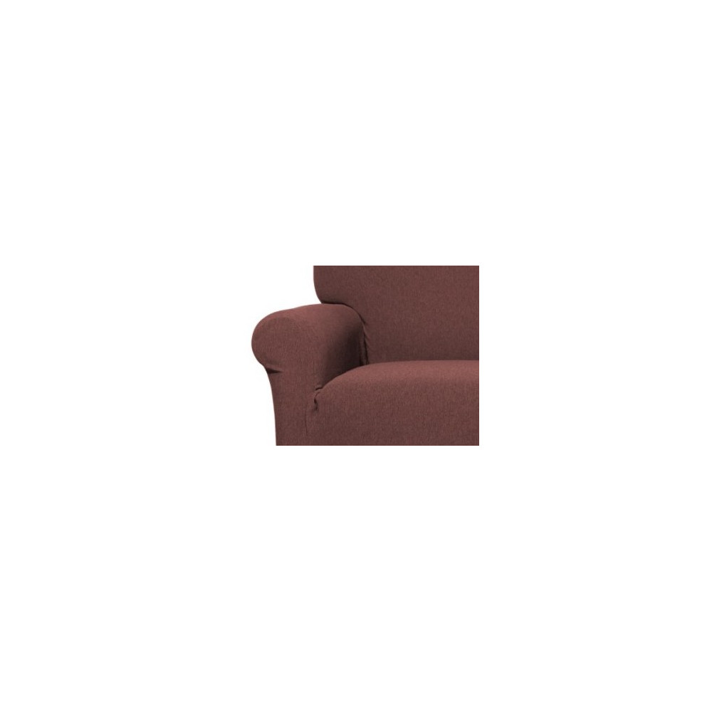 Stretch Chocolate Sofa Sitzbezug - New York, Made in Italy