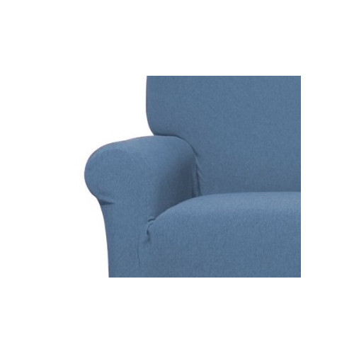 Copriseduta Divano Azzurro Elasticizzato - New York, Made in Italy