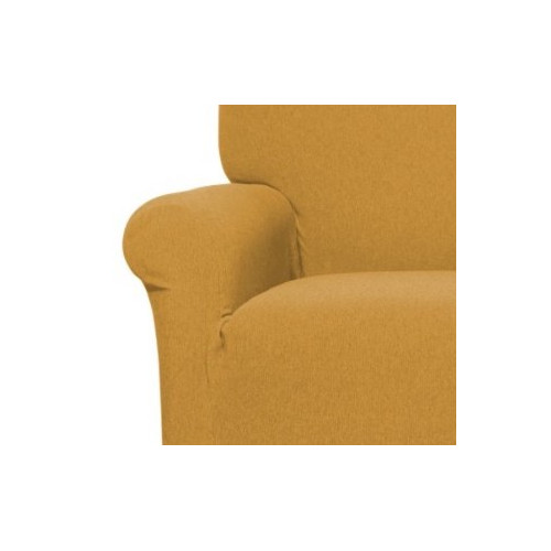 Copriseduta Divano Ocra Elasticizzato - New York Antipilling Made in Italy