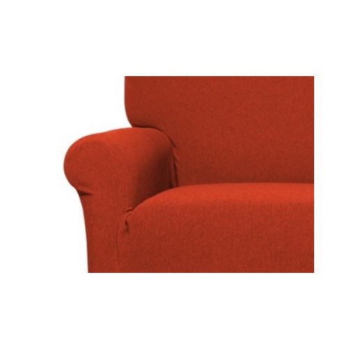 Copriseduta Divano Arancio Elasticizzato - New York, Made in Italy