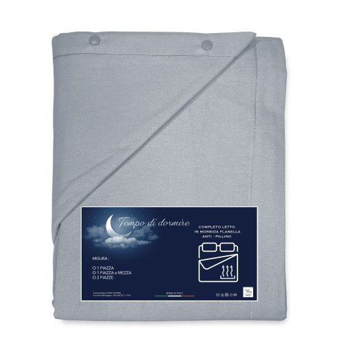 Sábanas grises de invierno de franela polar, ideales para las noches frías