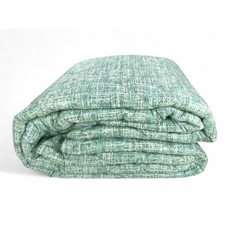 Kot Coco Green Quilt - Couvre-lit en pur coton avec motif à carreaux. 2