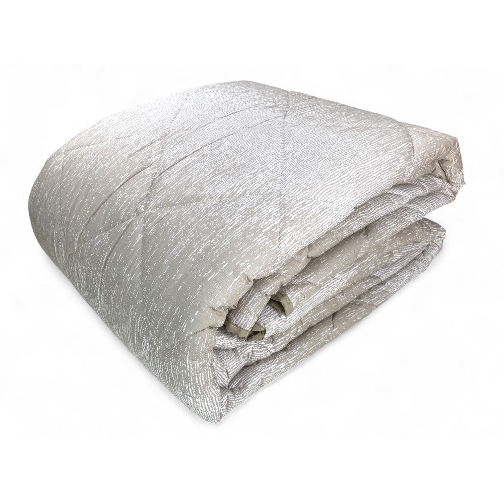 Trapunta Kot Bollicine Beige - Copriletto Invernale Cotone Made in Italy