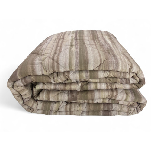Kot Beige Brushed Bedspread - Ideal for double, queen-size and single beds.