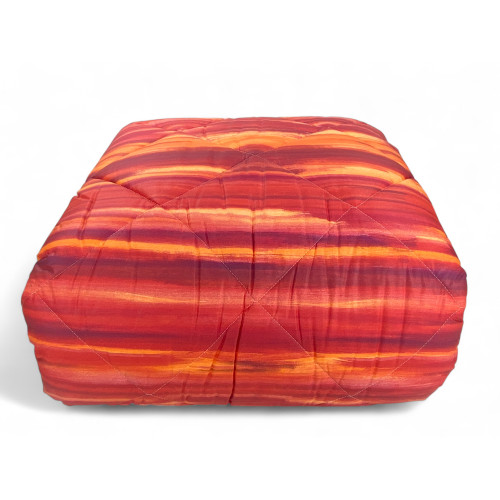 Kot Quilt Brushed Bordeaux - Embalaje original en 100% algodón - Made in Italy