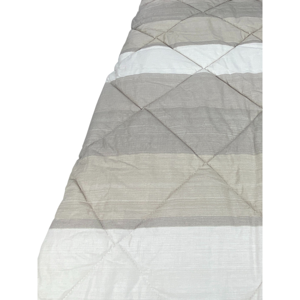 Colcha Kot Riga Beige - Adecuada para cama doble, queen-size e individual.
