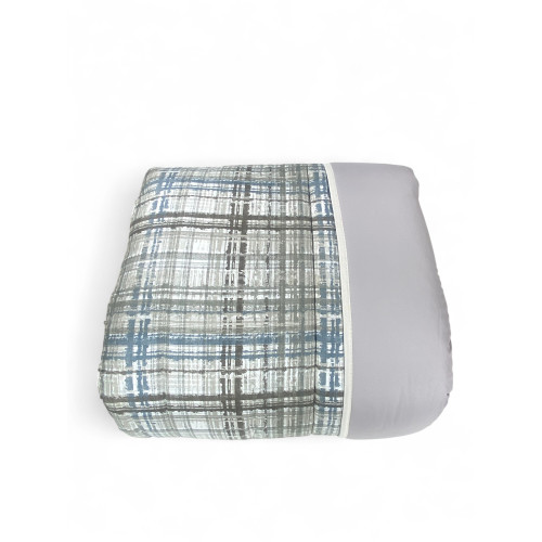 Edredón texturizado beige - Edredón para cama individual, queen-size y doble
