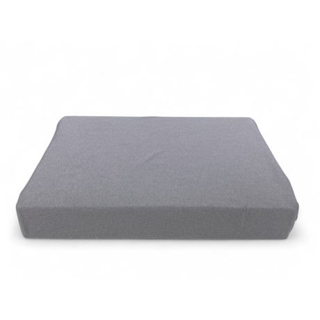 Lenzuolo sotto Adatpo Jersey Grigio in 100% cotone elasticizzato, fascia alta H30 cm 2