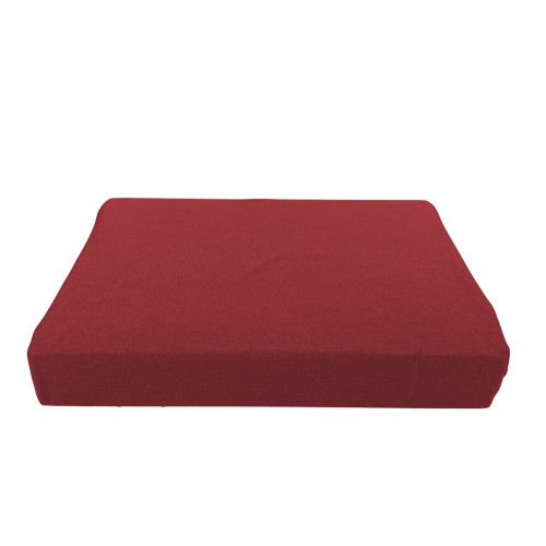 Burgundy stretch jersey fabric in pure natural cotton