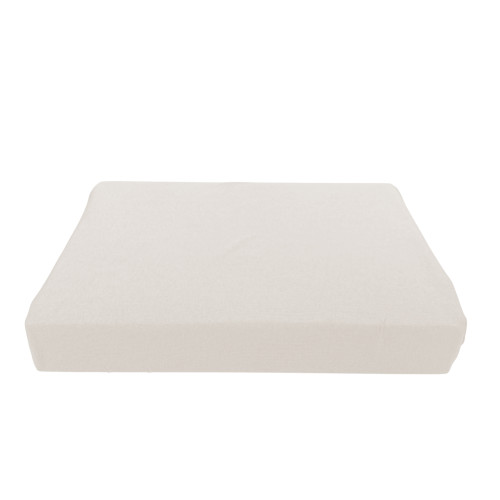Detail des Ecktuchs unter Adatpo Jersey Creme mit 30 cm Blende