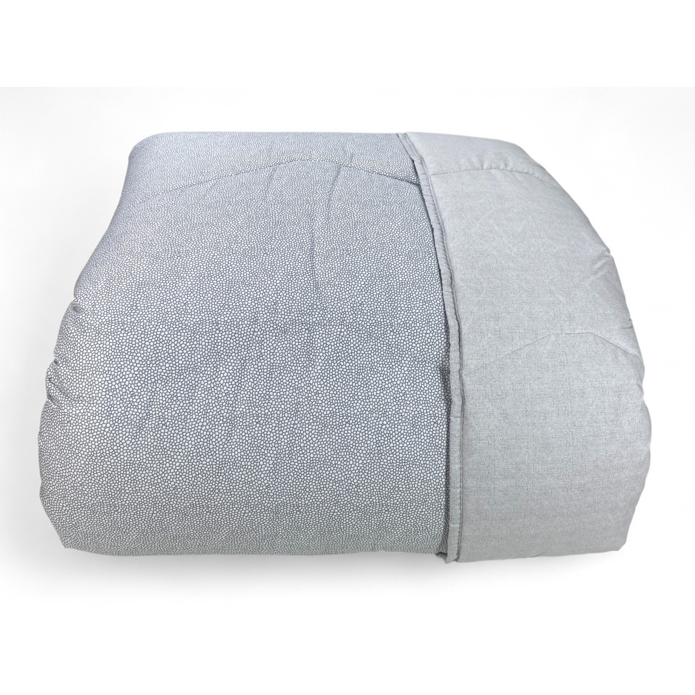 QUILT KOT © dis. BOY GRIS MADE IN ITALY puro ALGODÓN