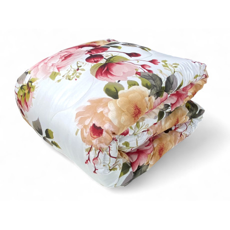 Edredón Sanderson Delicate Flower Pink Bow – Edredón de invierno 300 gr/m², Made in Italy 2