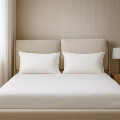 Oreiller en duvet d’oie Trentino 50x80 - Oreiller de lit 1000g
