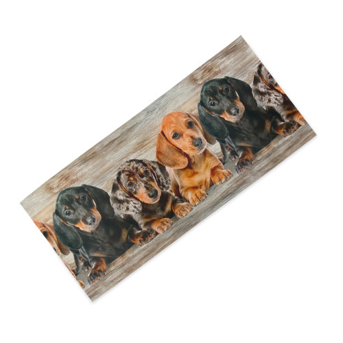 Alfombra de cocina Runner Cuccioli – Alfombra antideslizante lavable Made in Italy