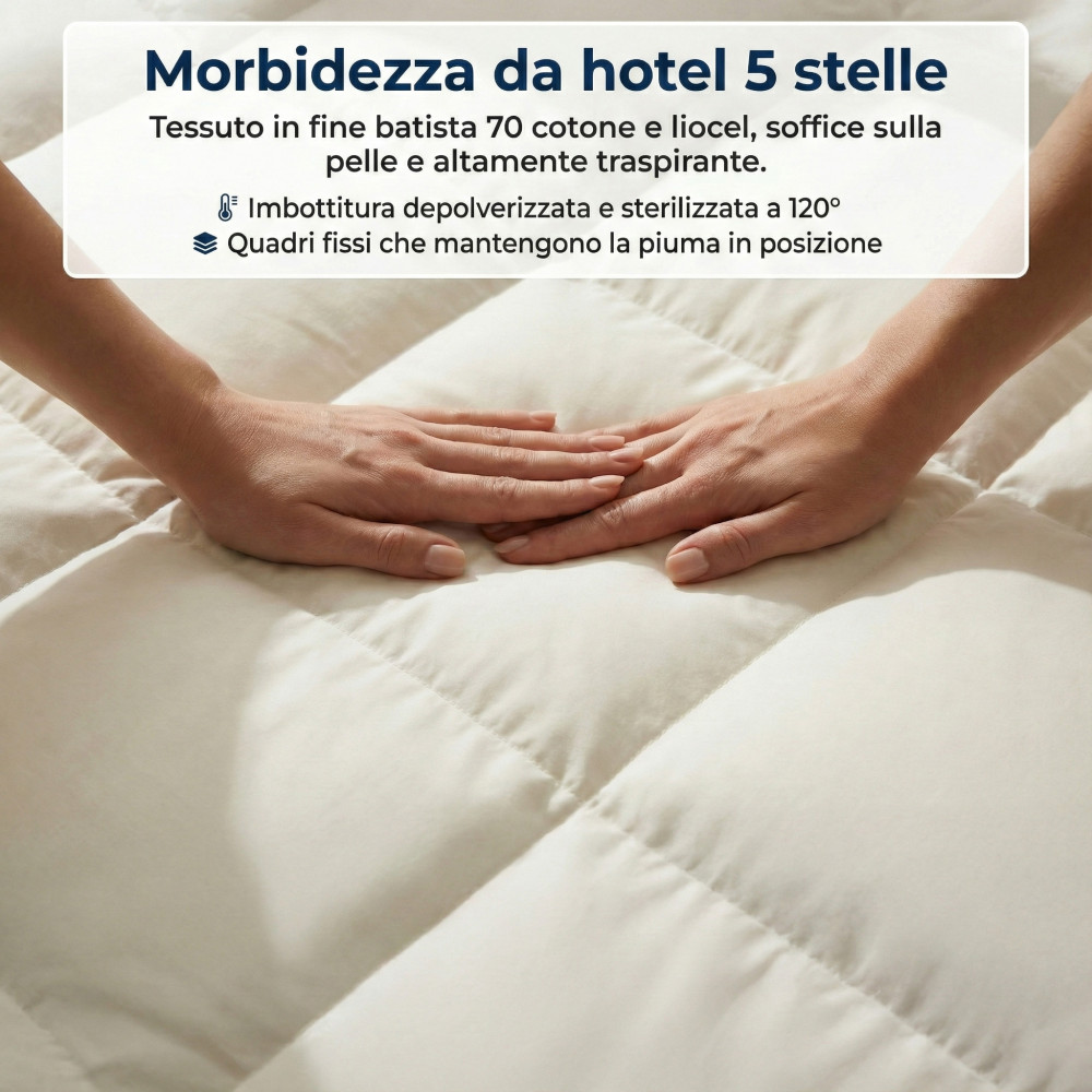 Couette Imperial Night - 100 % duvet d’oie, photos fixes, Autriche