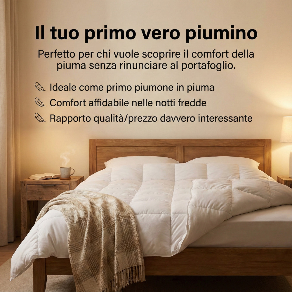 Veste en duvet d’hiver Danube - 30 % dounotte en duvet, 70 % plumes, commode