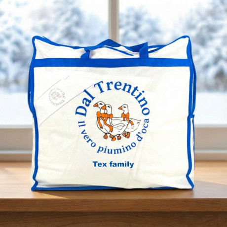 Trentiner Gänsedecke: 100% natürliche Winterdecke, 3 Größen verfügbar, OEKO-TEX zertifiziert