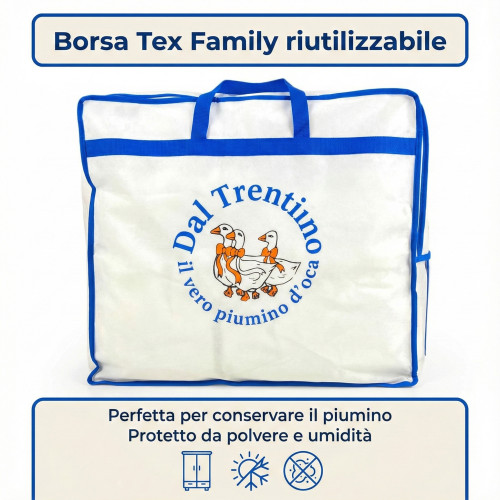 Edredón de ganso Trentino: edredón de invierno 100% natural, 3 tamaños disponibles, certificado OEKO-TEX