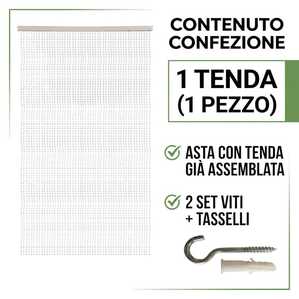 Wire Curtain with Transparent Beads for Door and Decorative Window