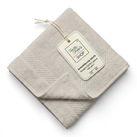 Bath Shower Rug Luna 50x70 Cotton Sponge 450 g/m² Made in Italy