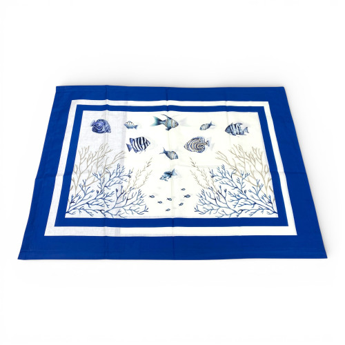 Drap de lit avec frouilles 250x290 + 2 taies d’oreiller