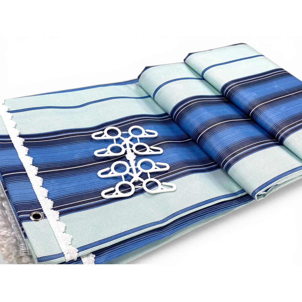 Toldo Vertigo Tex Family Righino Blue impermeable