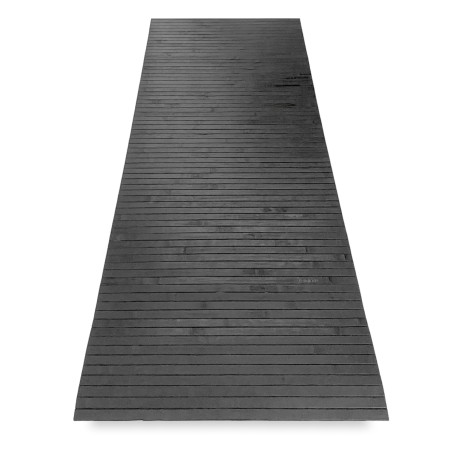 mouse grey kitchen wood rug