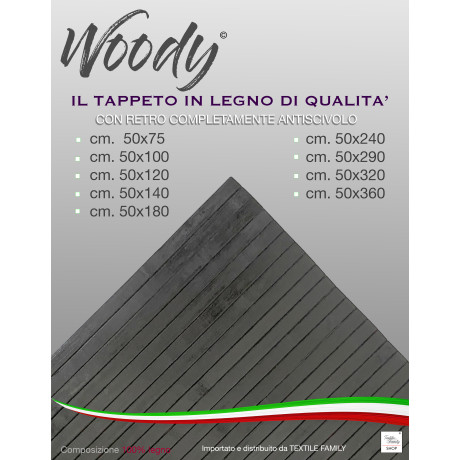 tappeto legno cucina grigio topo 2