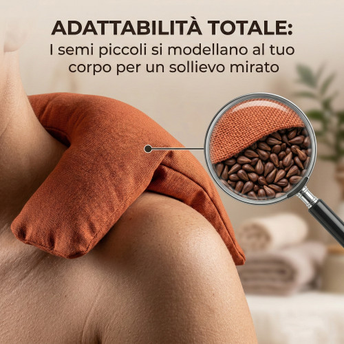 Semi di Uva Sciolti per Cuscini Riscaldanti - Ecologico e Sicuro, Formati Disponibili