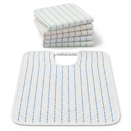 Bavaglione adulto con elastico 50x60 Made in Italy | Tex Family