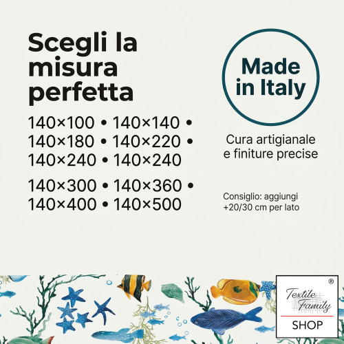 Nappe en PVC, dos en polaire imperméable en poisson coloré