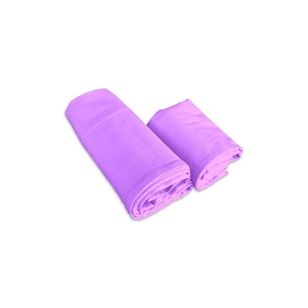 Towel + guest set in soft microfiber