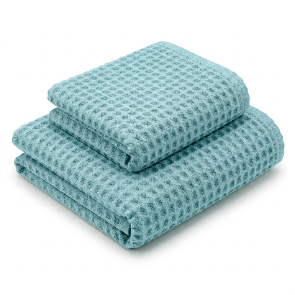 Tex Family Honeycomb Sea Water Classic 330 Ensemble de serviettes 2 pièces