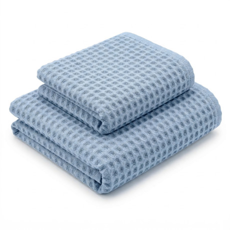 Tex Family Honeycomb Light Blue Classic 330 zweiteiliges Handtuchset