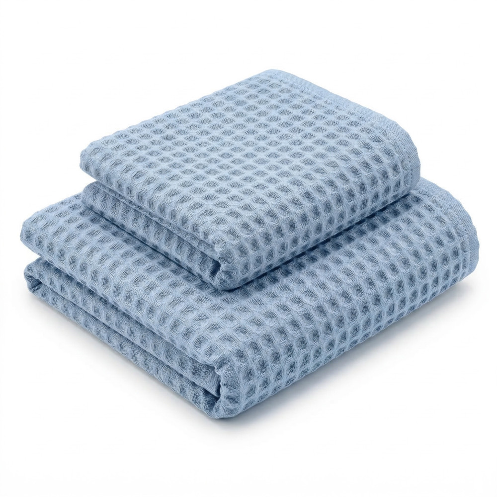 Tex Family Honeycomb Light Blue Classic 330 zweiteiliges Handtuchset
