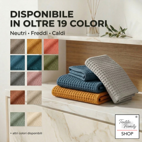 Tex Family Set de toallas Honeycomb Blue Classic 330 de 2 piezas