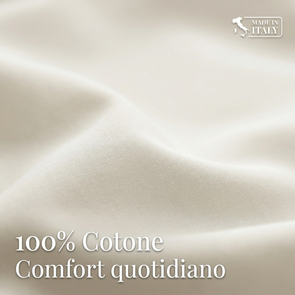 Lenzuolo Sotto Rotondo Su Misura Ø180–240 | Tex Family