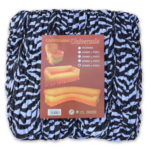FUNDA DE SOFÁ ESQUINERA UNIVERSAL ZEBRA