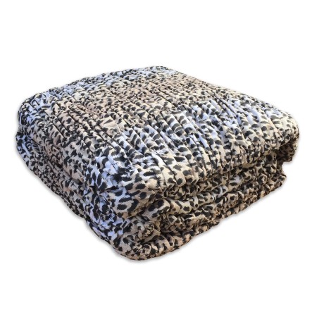 UNIVERSAL LEOPARD GEFLECKTER ECKSOFABEZUG 2