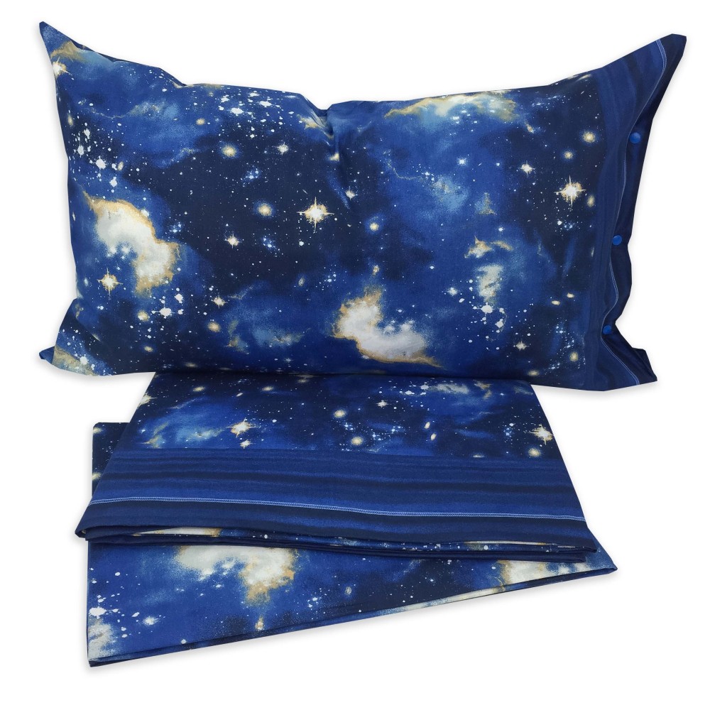 Complet de draps de lit en pur coton