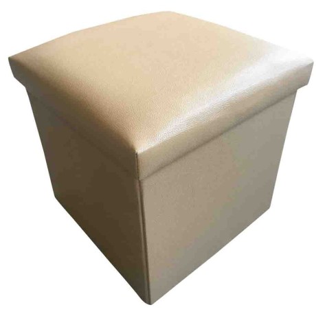 POUF CONTAINER REPOSE-PIEDS EDDY ROYAUME-UNI BEIGE