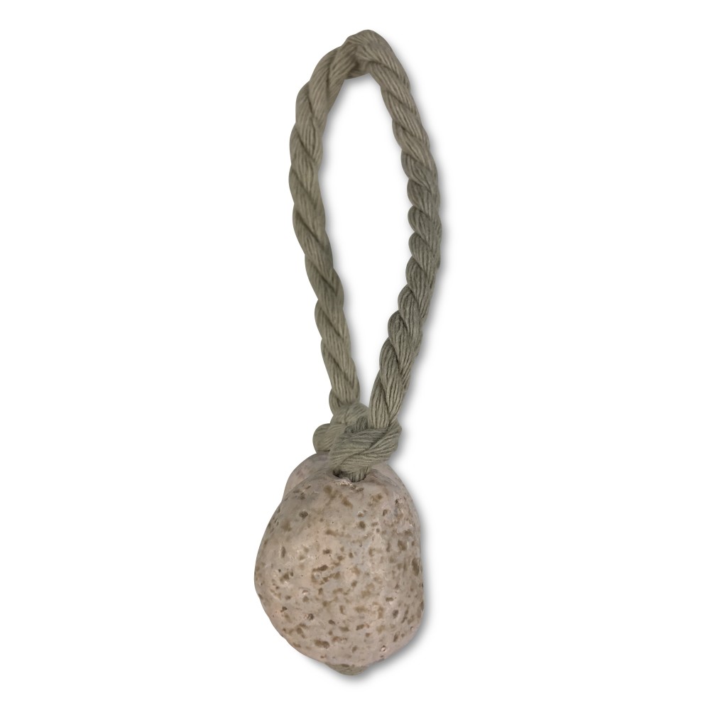 BEIGE STONE CURTAIN MAGNET MAGNETS FOR CURTAINS TIE