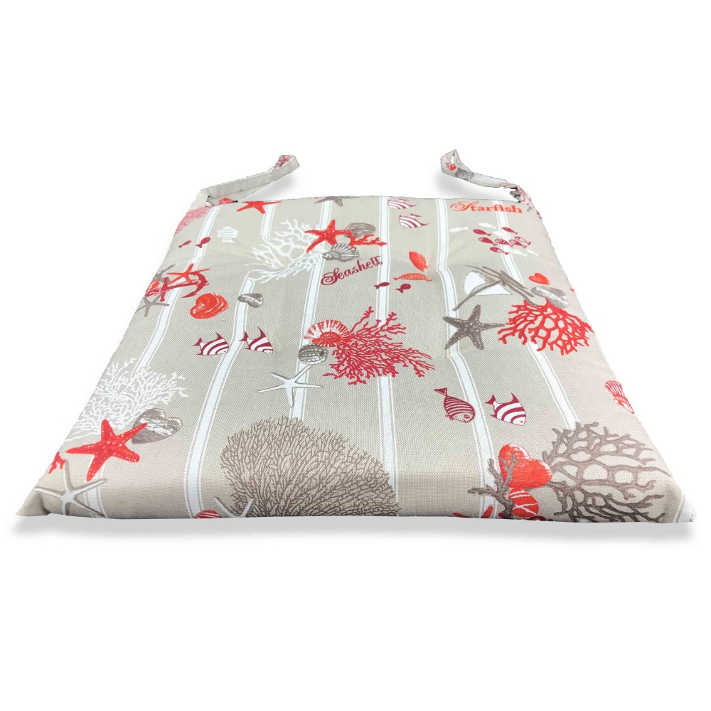FUNDA DE SILLA MORBIDENE MARE MARINO ROJO